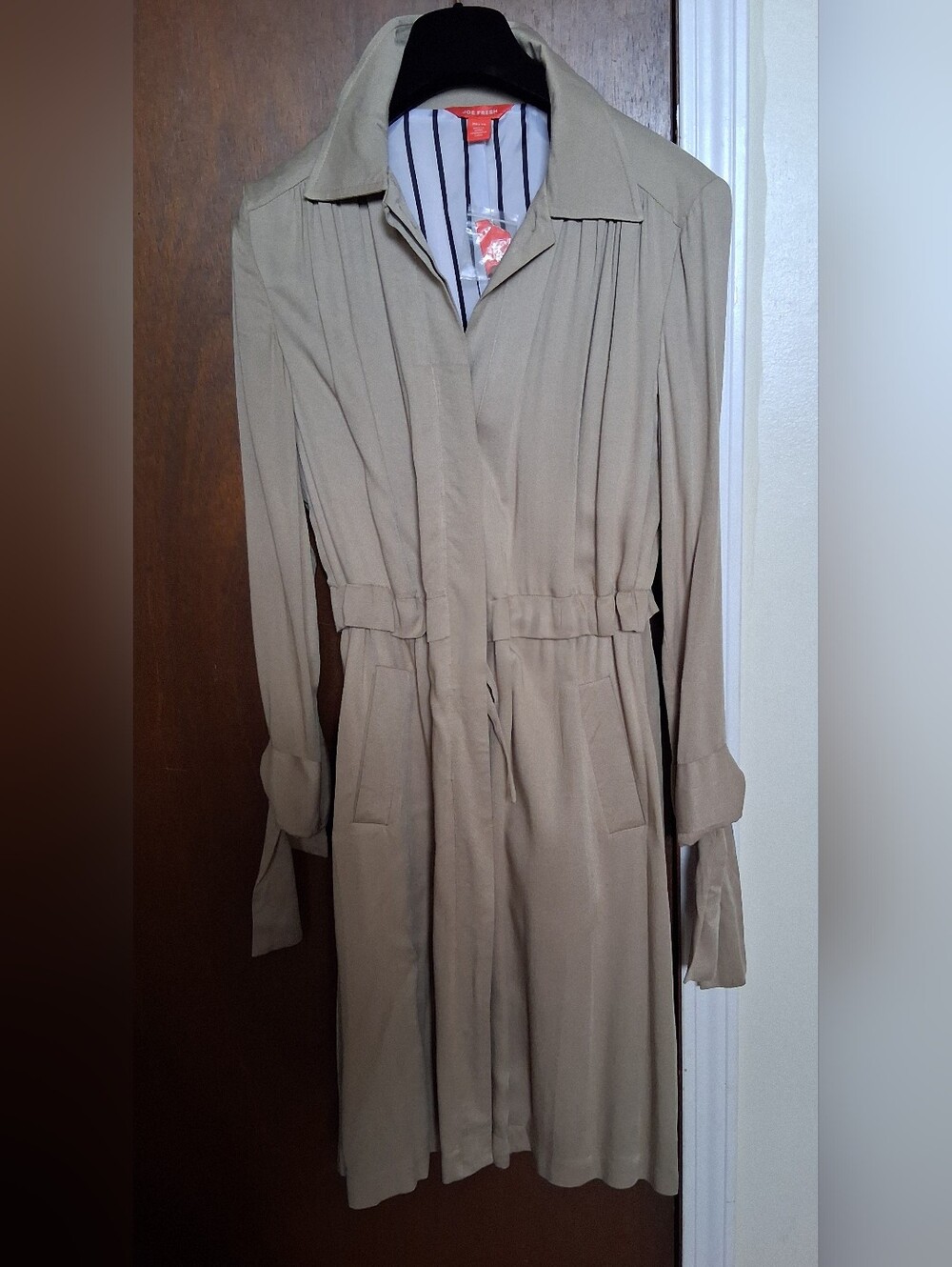 JOE FRESH CLASSIC BEIGE TRENCH COAT